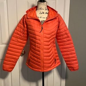 Pretty coral orange Columbia jacket. Size medium